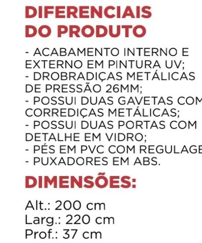 Cozinha completa 4 peças com balcão  - Foto 2