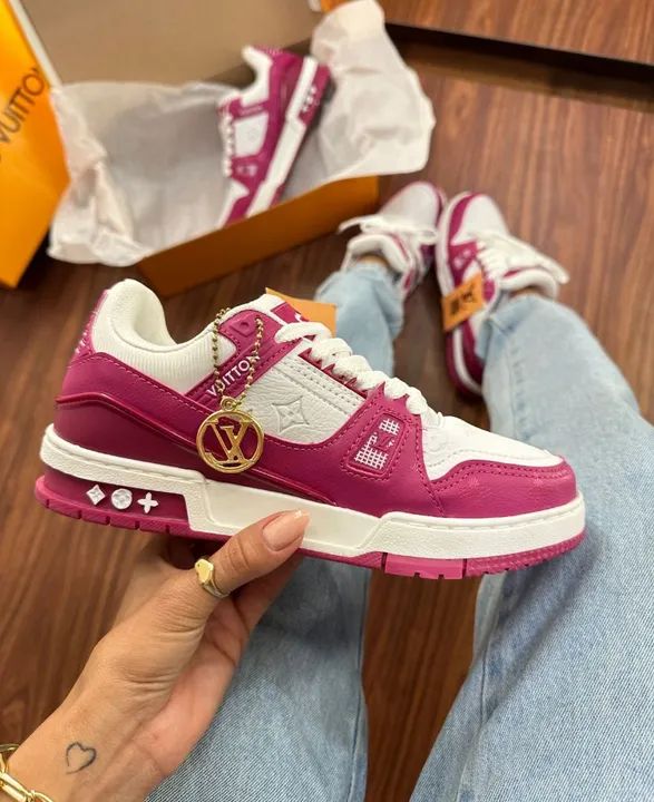 Louis Vuitton skate Feminino Confortável  - Foto 2
