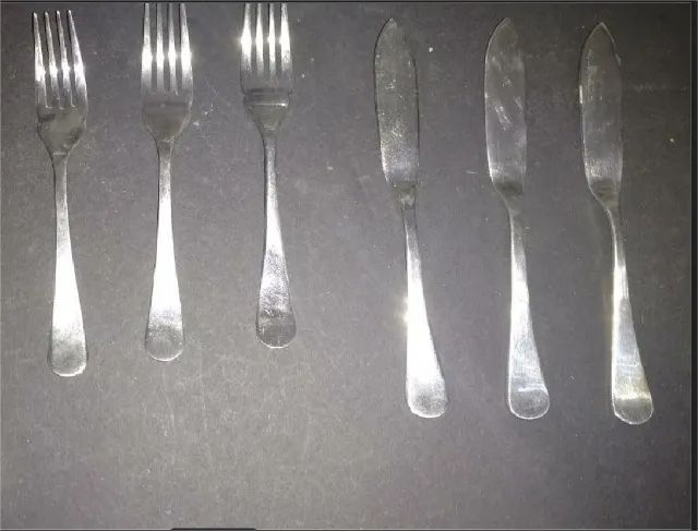 Wolf antigo prata 90 peças avulsas( lote 6 peças)... usadas muito bom estado