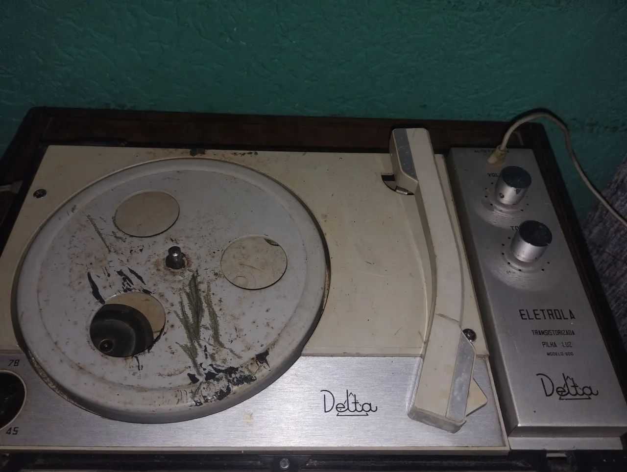 Toca-discos Delta vitrola Vintage - Foto 2