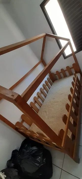 Cama Casinha Montessoriana Solteiro Madeira 