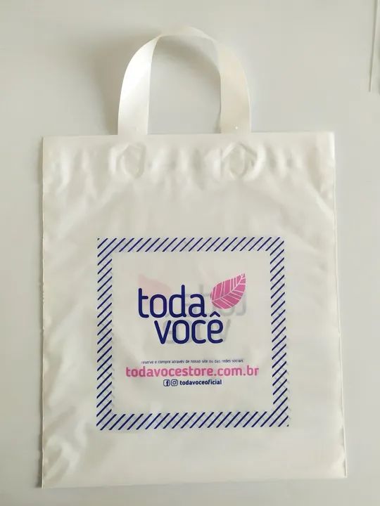 Sacolas plásticas personalizadas  - Foto 5