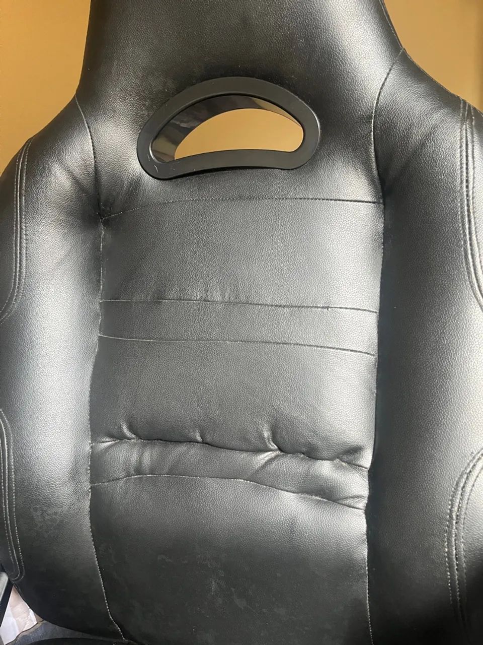 Cadeira de Escritório de Couro - Foto 6