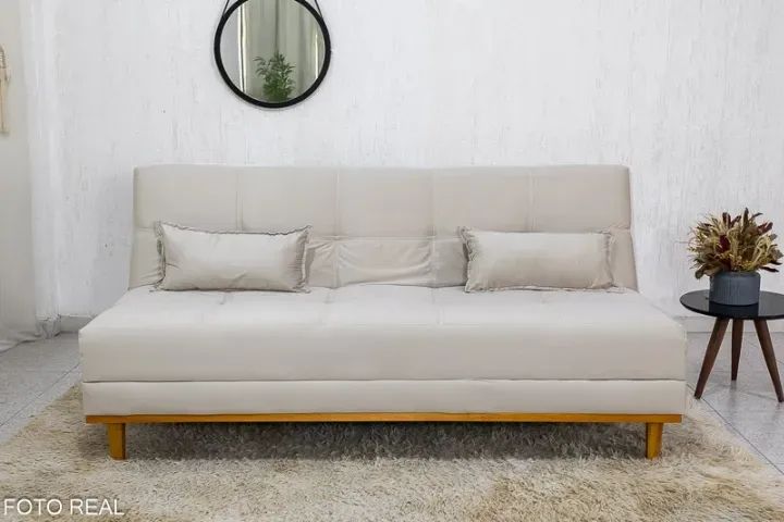 Sofá Cama Madrid 1,80m  Veludo  - Foto 4