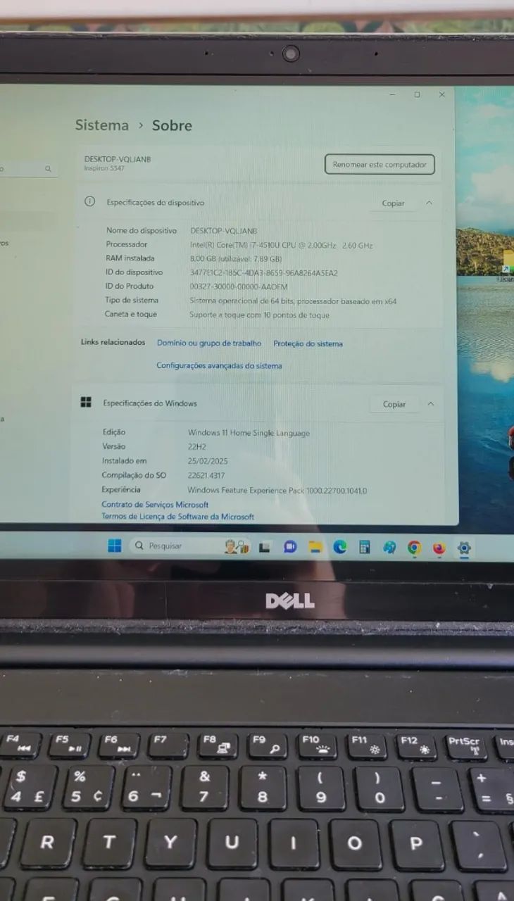 Notebook Dell Inspiron 15 Core i7-4510U Touch Screen - Foto 3