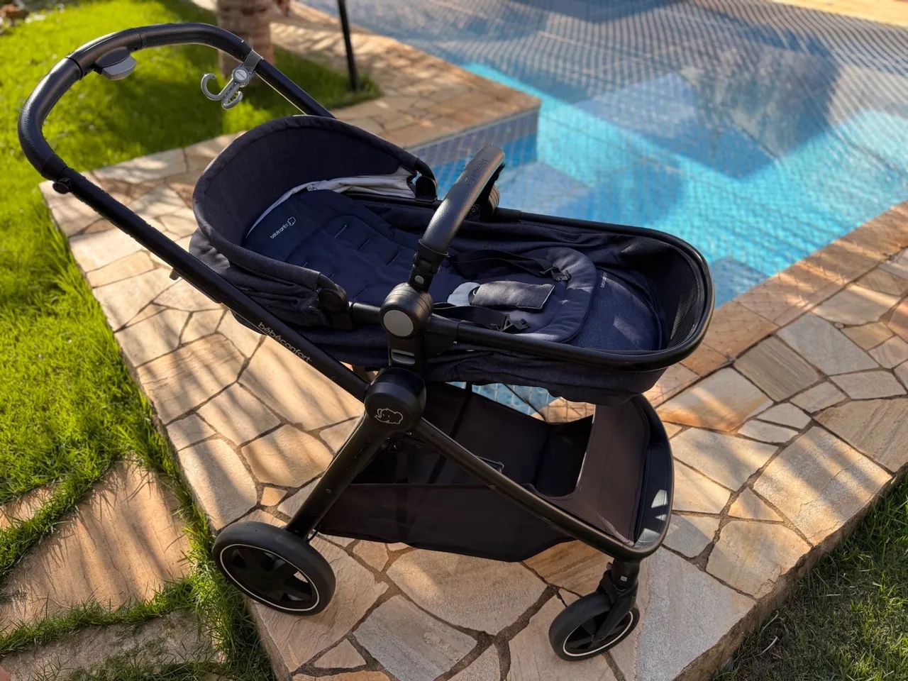 Bebê Conforto + Carrinho de Bebê - Muito novo - Foto 6