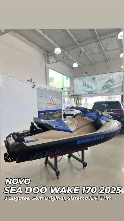 JET SKI SEA DOO WAKE 170 2025, Com Som, iDF, TROCO/PARCELO 36x - Foto 12