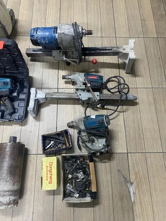 Kit ferramentas perfurações concreto - Foto 3