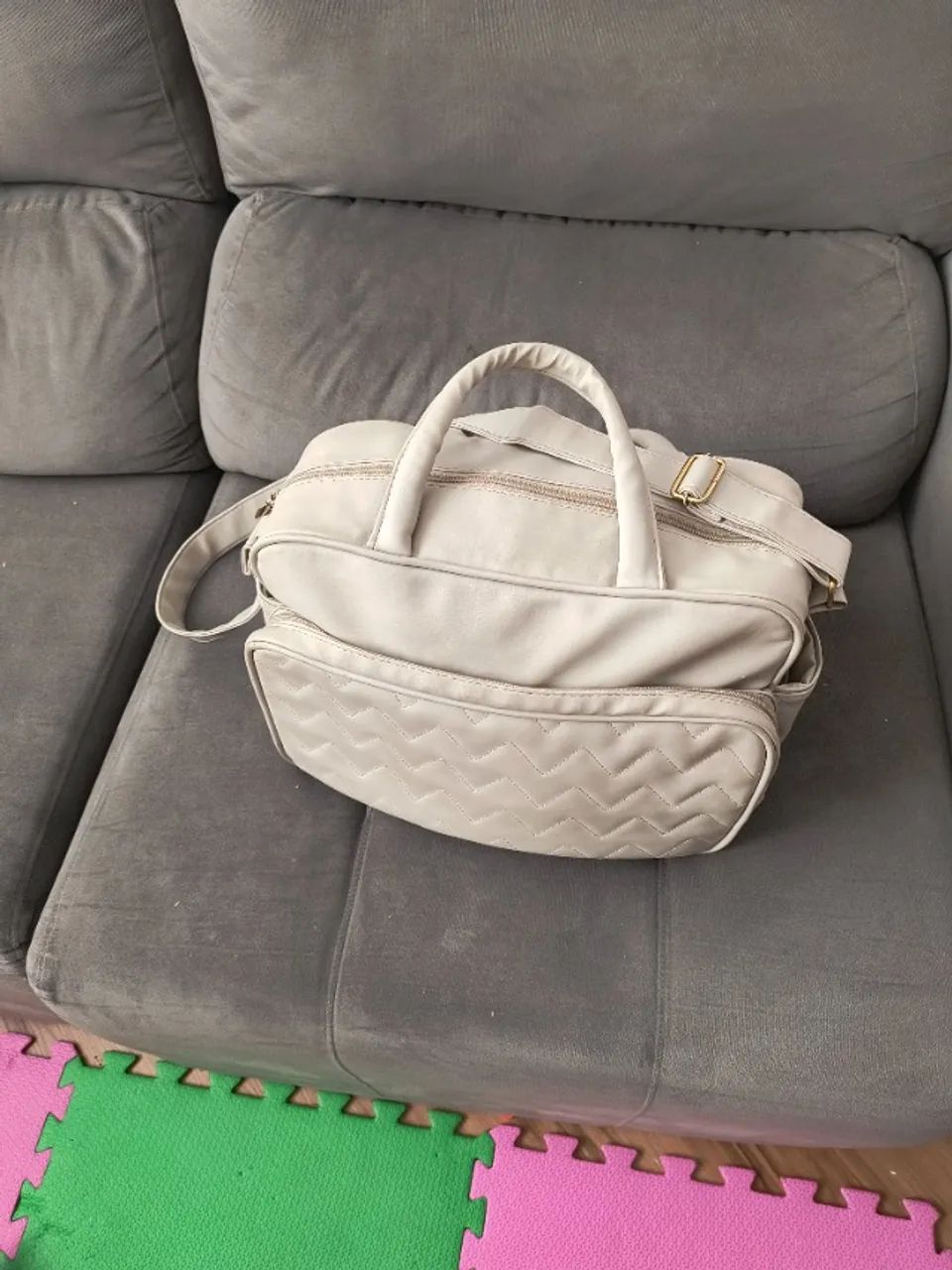 Bolsa Maternidade Zig Zag - Grande 