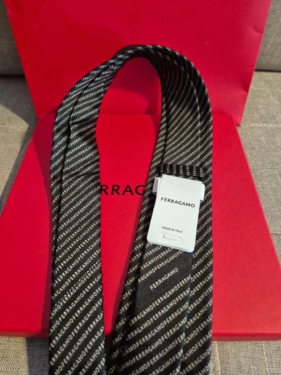 Gravata Salvatore Ferragamo - Foto 3