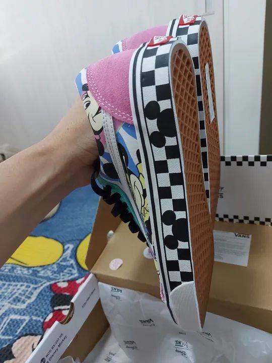 Tênis Vans Mickey Mouse Original *raro* TAM42 - Foto 5