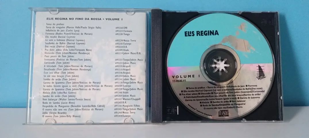 CD Elis Regina - No Fino da Bossa - Volume 1 - 1994 - Foto 3
