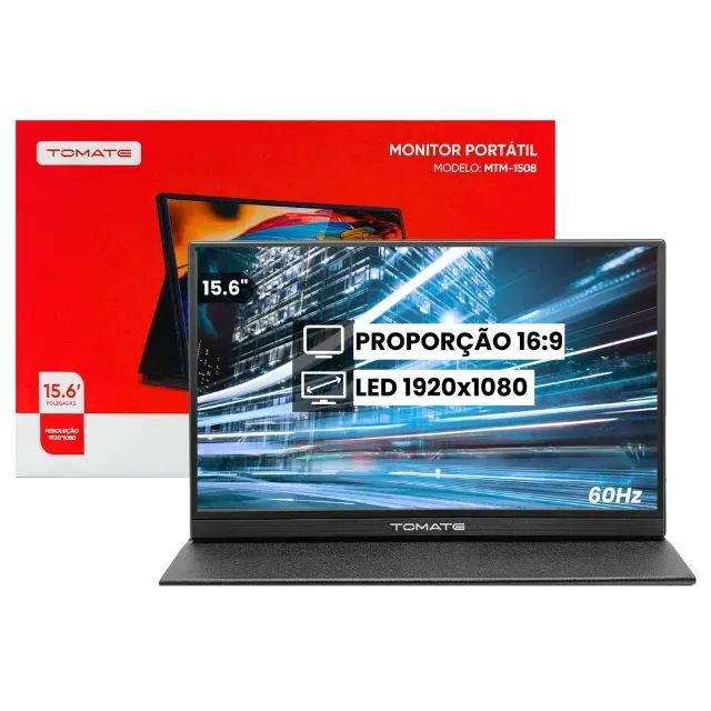 Monitor Portátil Full Hd Ips 15.6
