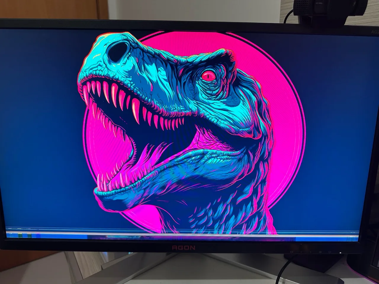 Monitor Gamer AOC AGON 240Hz - COM DEFEITO!