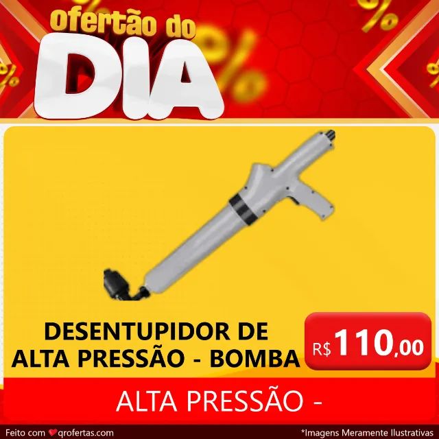 DESINTUPIDOR DE ALTA PRESSÃO PARA PIA, VASO SANITARIO, CANO - ATE 8 BAR DE PRESSÃO - Foto 4