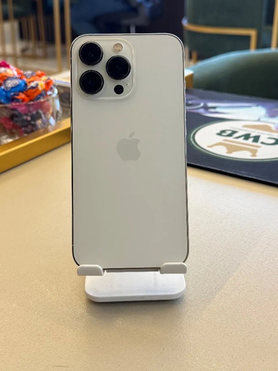 iPhone 13 Pro 128GB Branco - SEMINOVO - LOJA FÍSICA - Celulares e