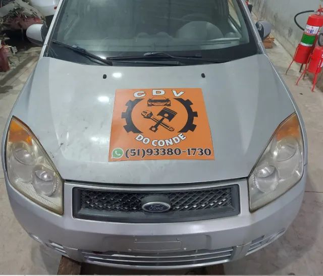 Motor Parcial Ford Fiesta 1.0 Zetec Rocam com 73 cv flex nota fiscal e garantia - Foto 3