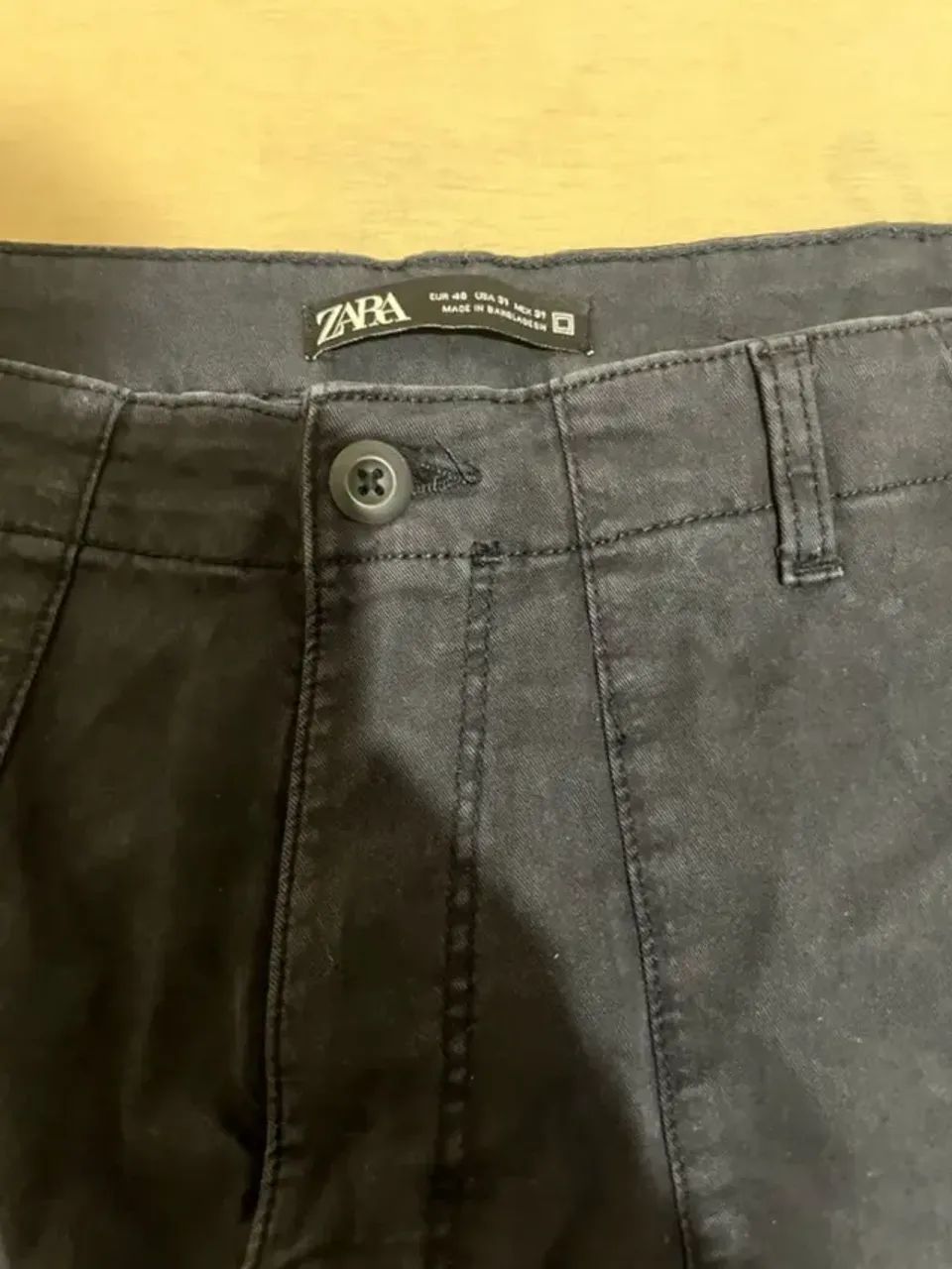 CALÇA CARGO ZARA DE BARBADA!!! - Foto 2
