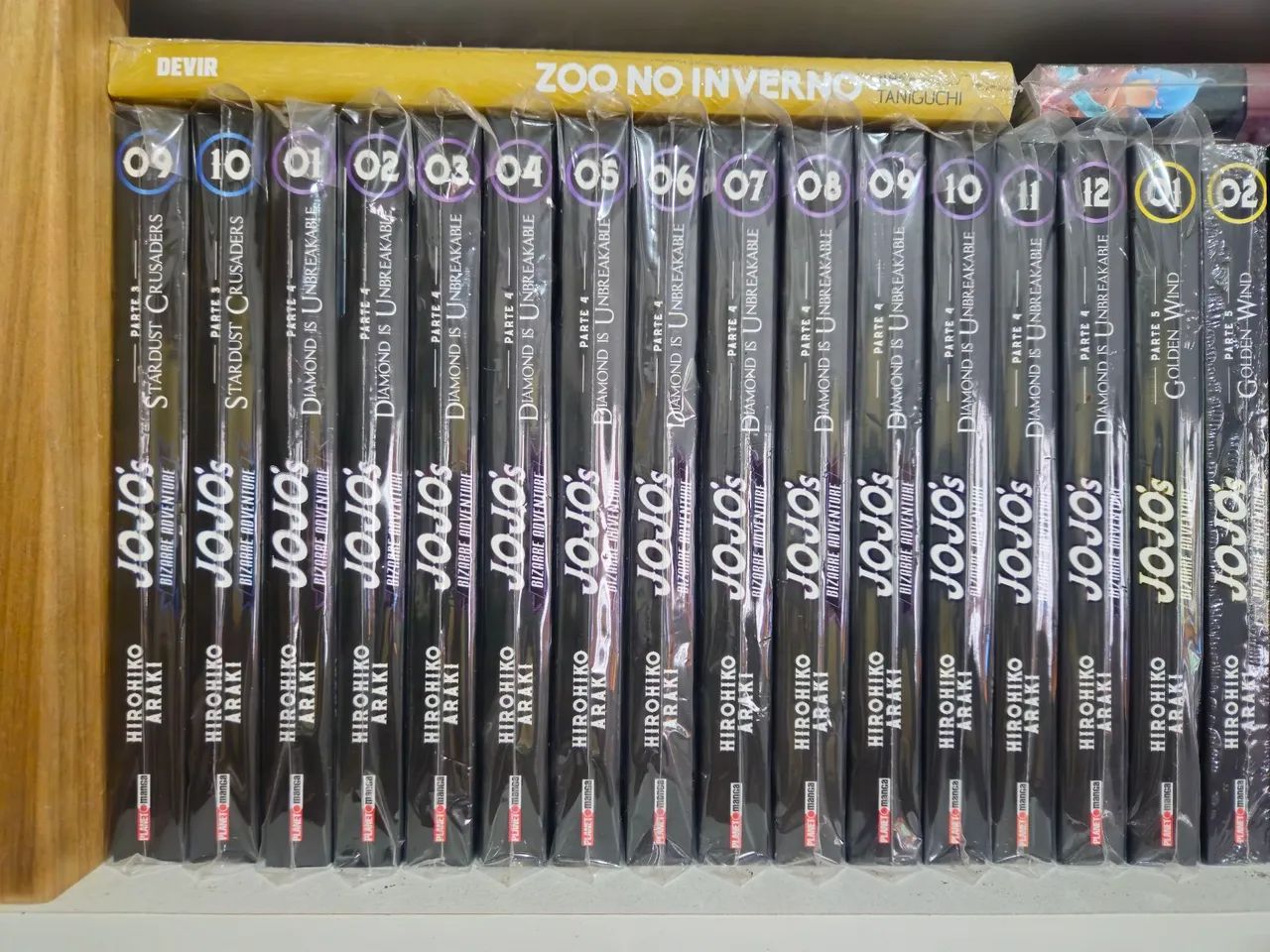 Jojos bizarre adventure parte 1 a 4 completas + parte 5 e 6 (incompleta)  - Foto 2