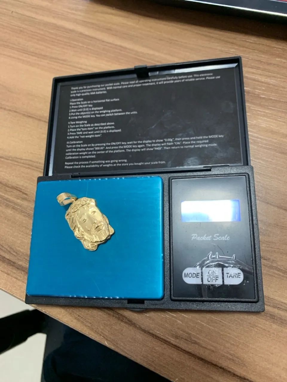 Pingente de Jesus Cristo OURO 18K - Foto 4