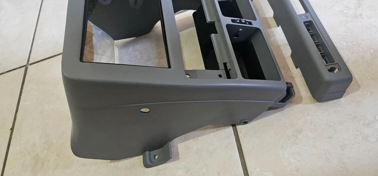 Painel central para uno mille para multimídia 2 din. - Foto 4