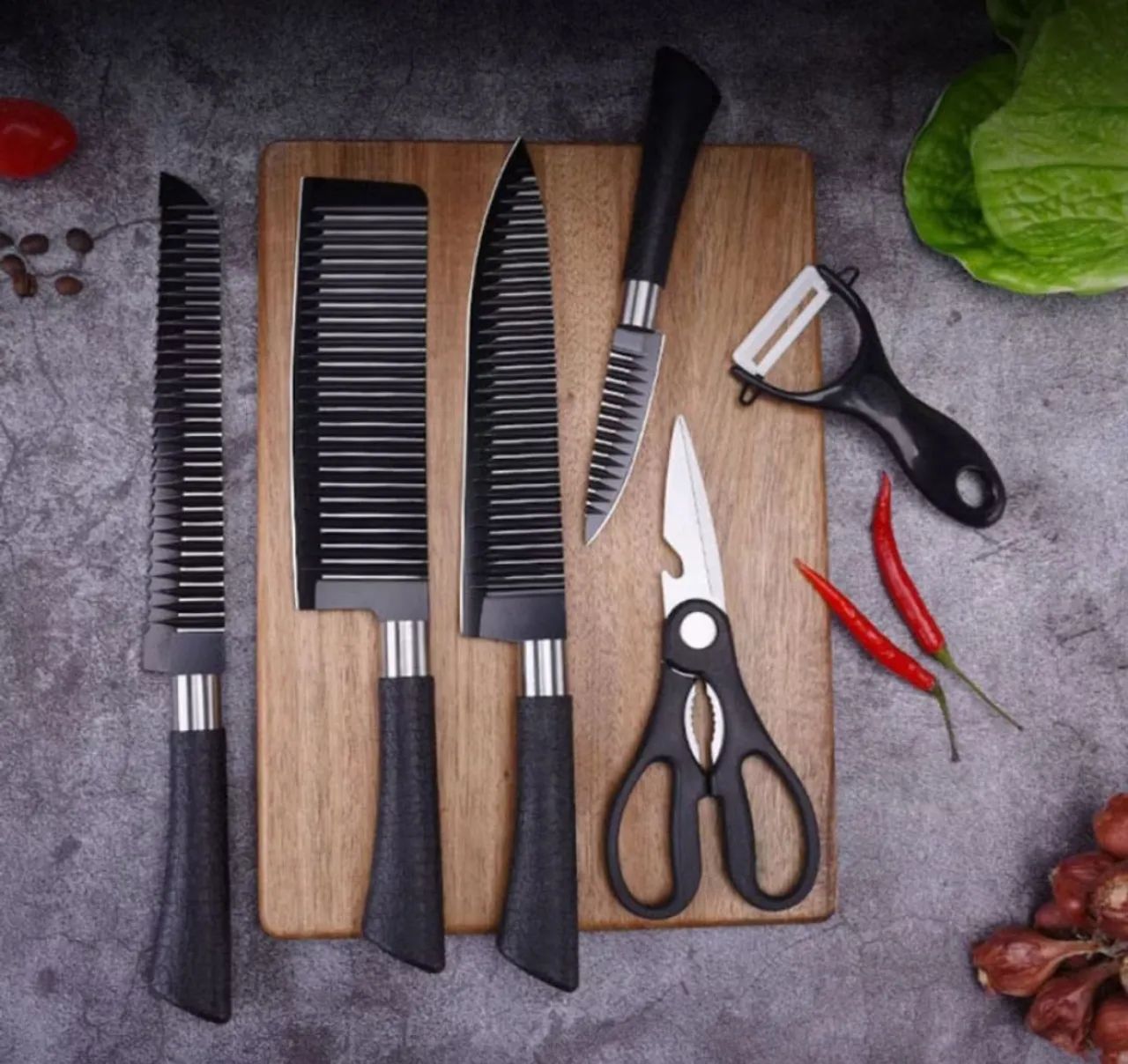 Kit de cozinha facas64276660996737120