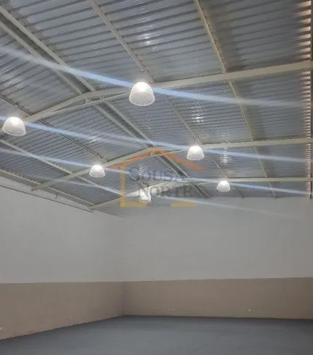 Galpão para locação, mezanino, 2 banheiros. 400m² - Parque Novo Mundo