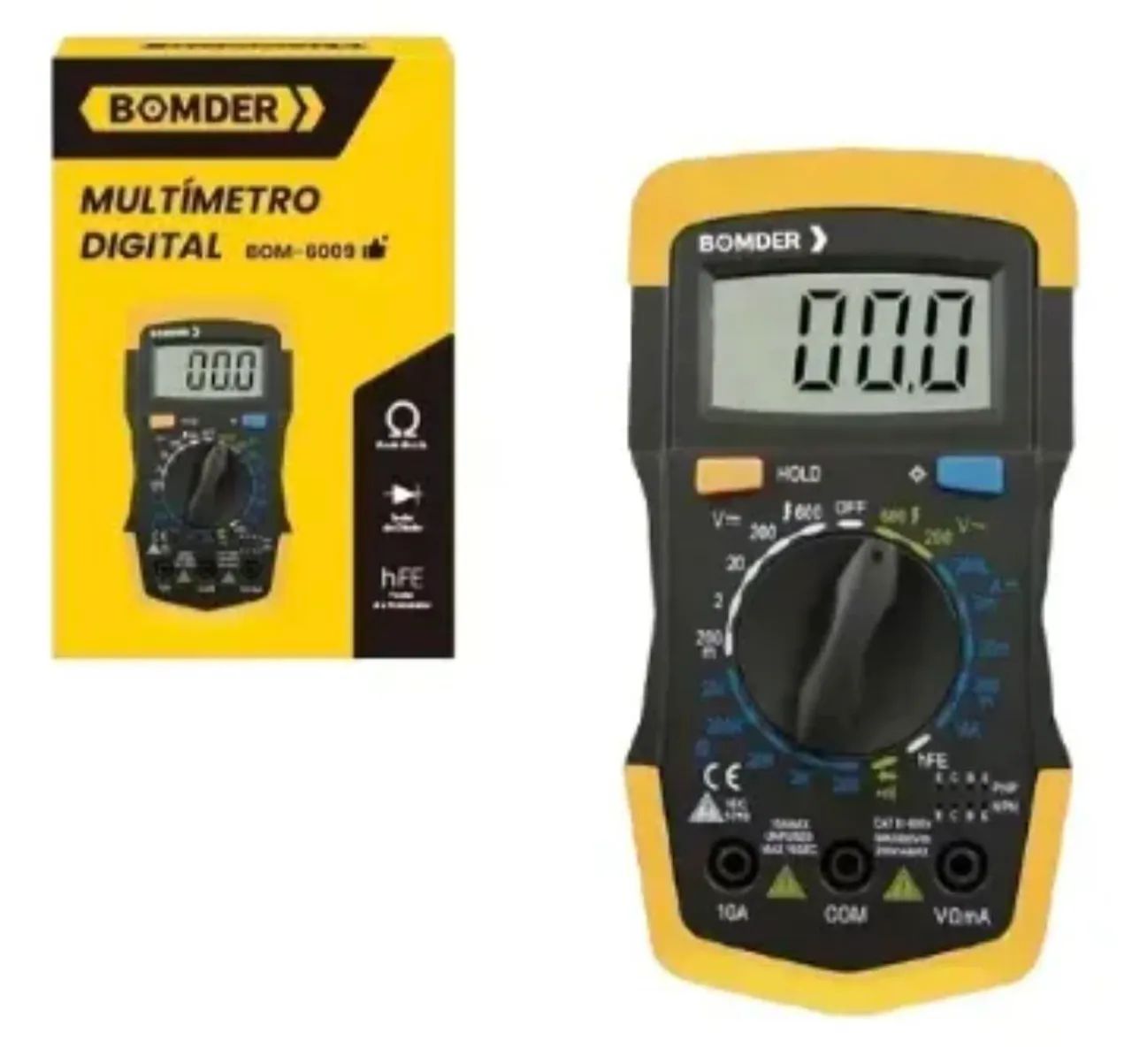 Multimetro Digital com Bip Ponteiras Promoção Novo - Foto 2