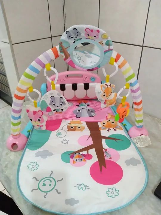 Tapete interativo musical para bebê