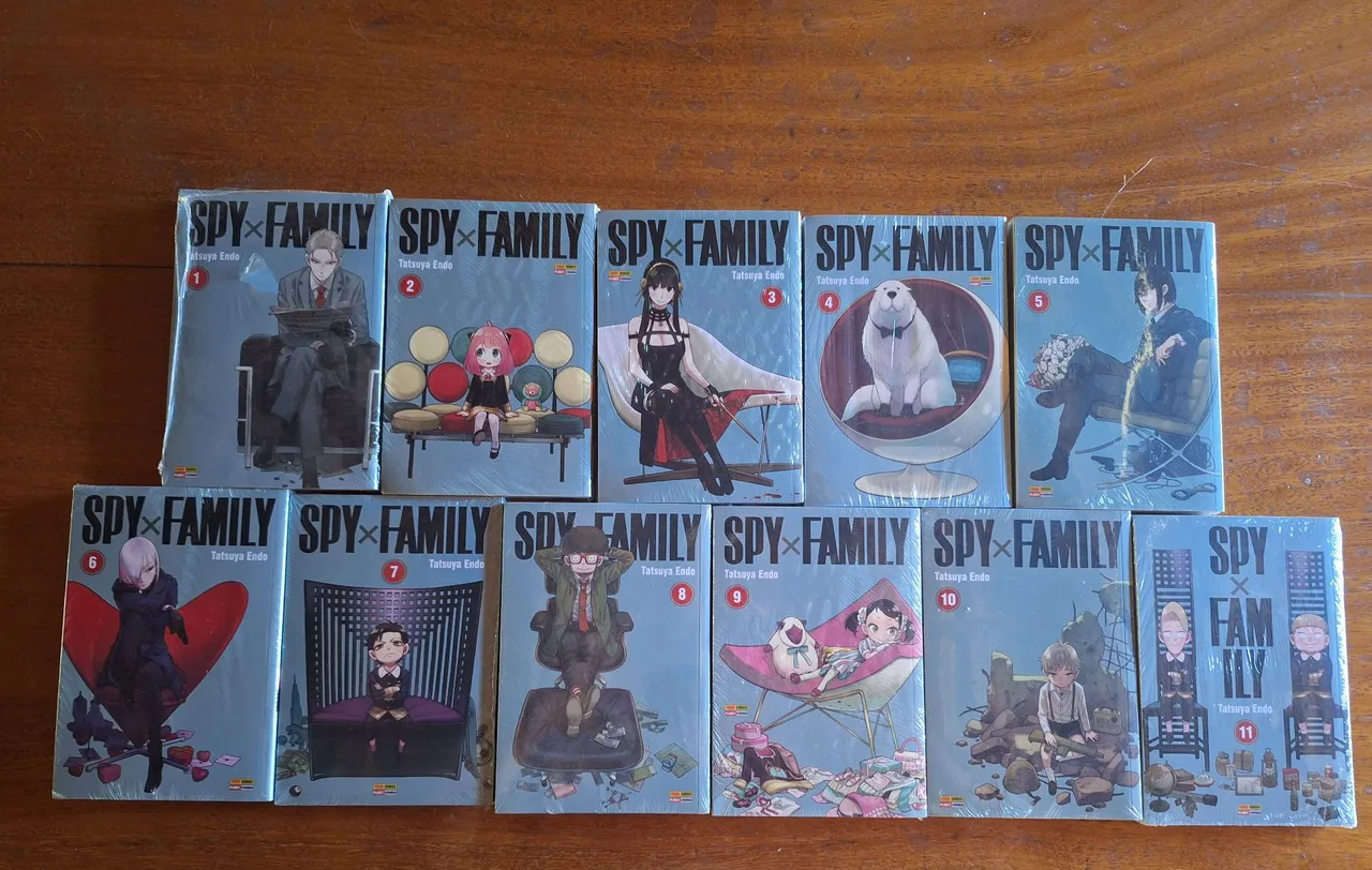 Spy x Family Mangá Volumes 1 ao 11