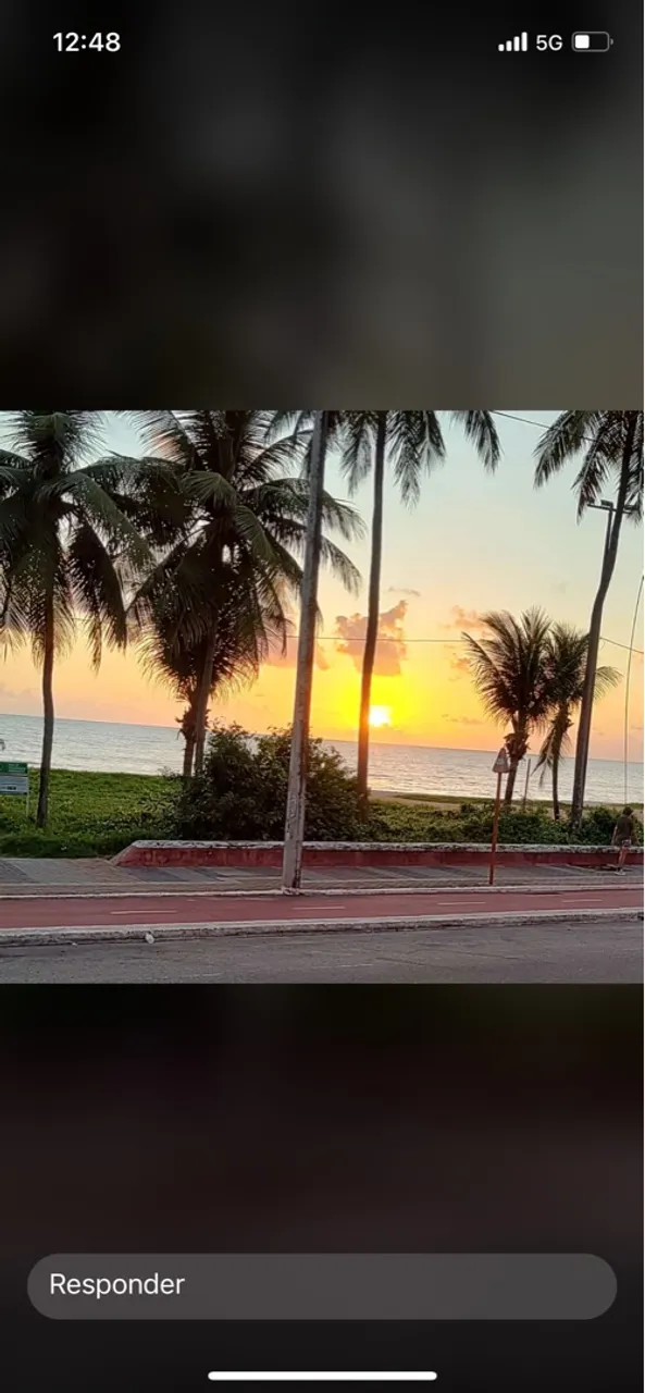 Apartamento mobiliado na Beira Mar do Cabo Branco