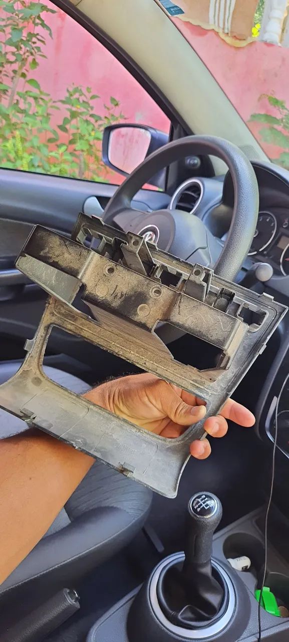 Moldura painel central vw gol saveiro  G6   - Foto 4