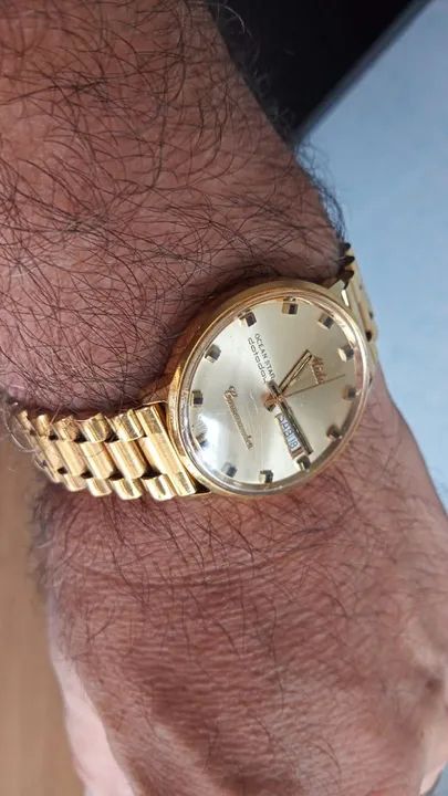 Relógio Mido Ocean Star Commander Automático Dourado - Foto 6