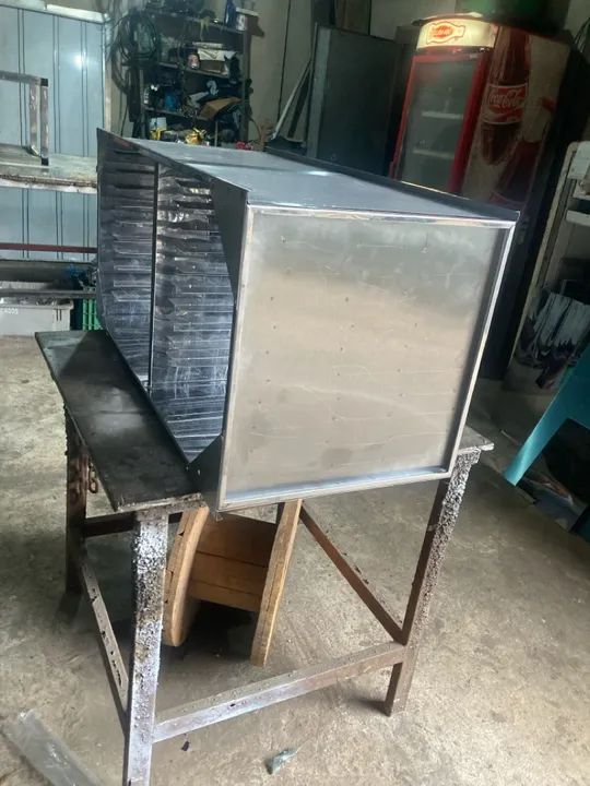Armário de Pizza em aço inox. - Foto 2