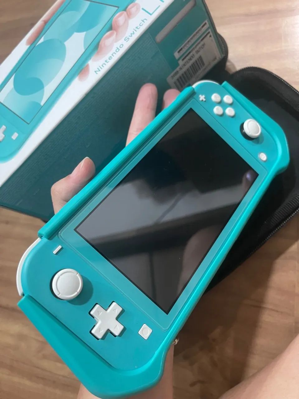 Nintendo Switch Lite - Turquesa - Novo - Foto 4