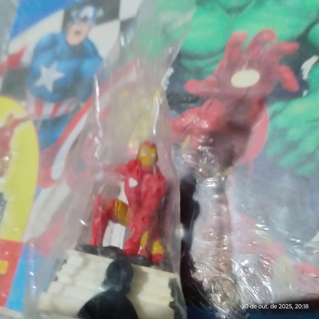 Coleção Eaglemoss Xadrez Marvel antigo, Homem de Ferro. - Foto 2