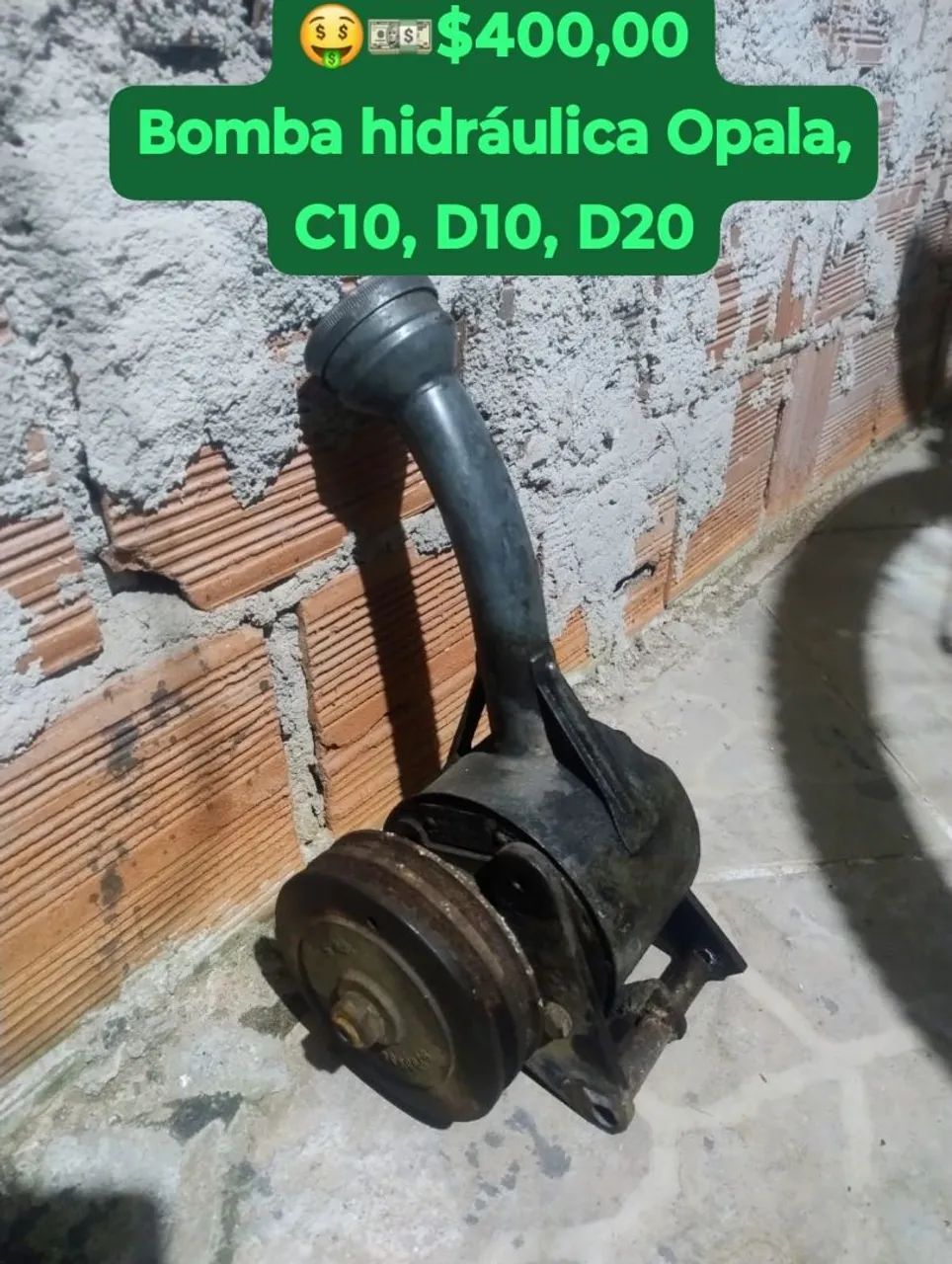 Bomba hidráulica Opala C10, D10, D20 - R$400,00
