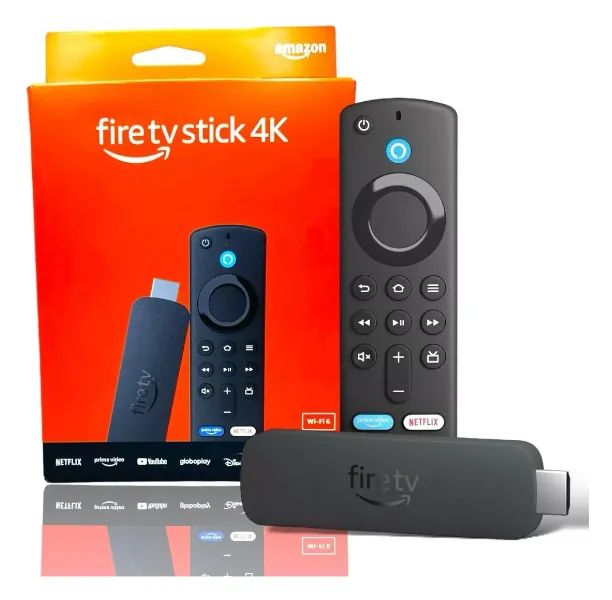 Fire Tv Stick Wifi 6 4K Alexa Amazon Lacrado Original - Foto 5