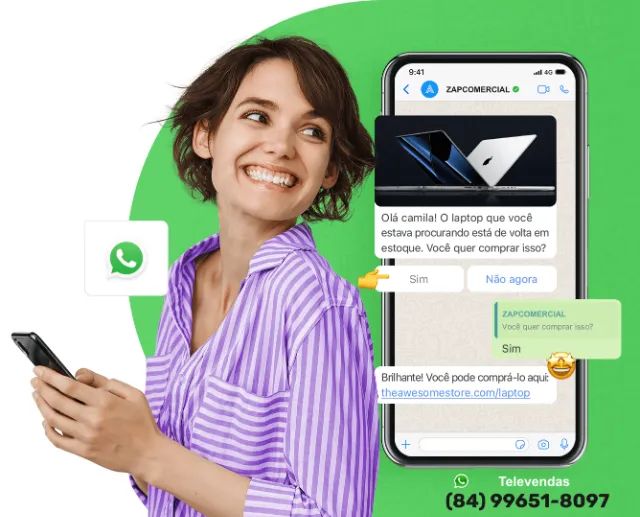 Atendimento para Whatsapp Chatbot