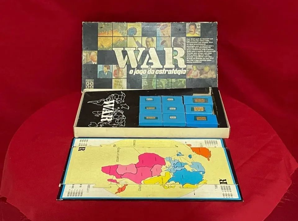 Brinquedo Jogo de Tabuleiro-Estratégia WAR - Grow