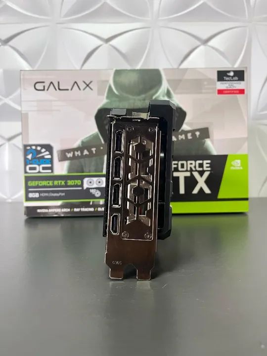 Placa de vídeo RTX 3070 8GB GDDR6 Galax - Loja Física Thunder - Até 21x ...