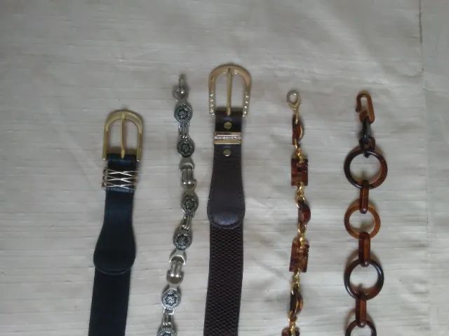 Cintos e sapato femininos . - Foto 4
