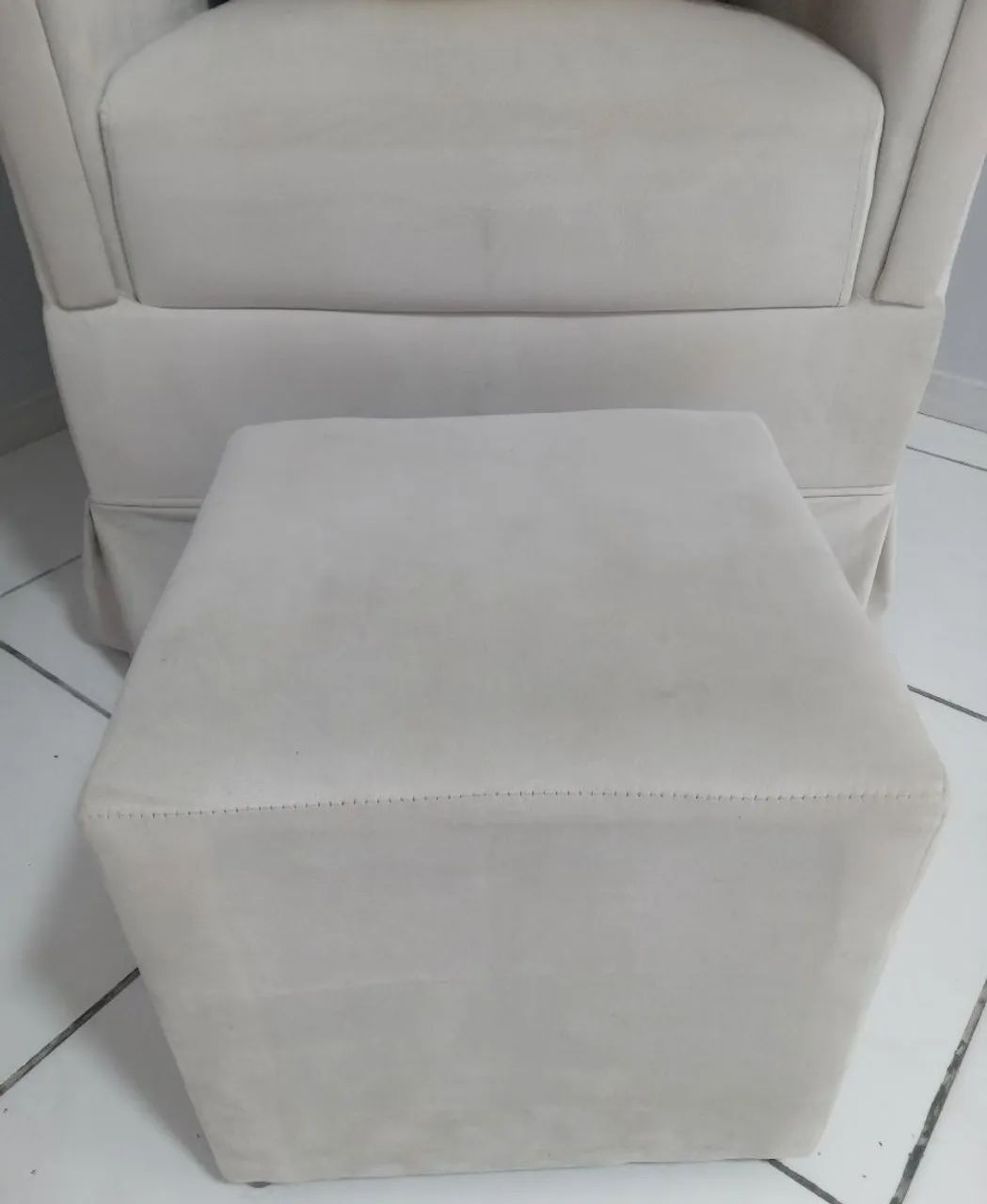 Poltrona de Amamentação com Puff - Foto 5