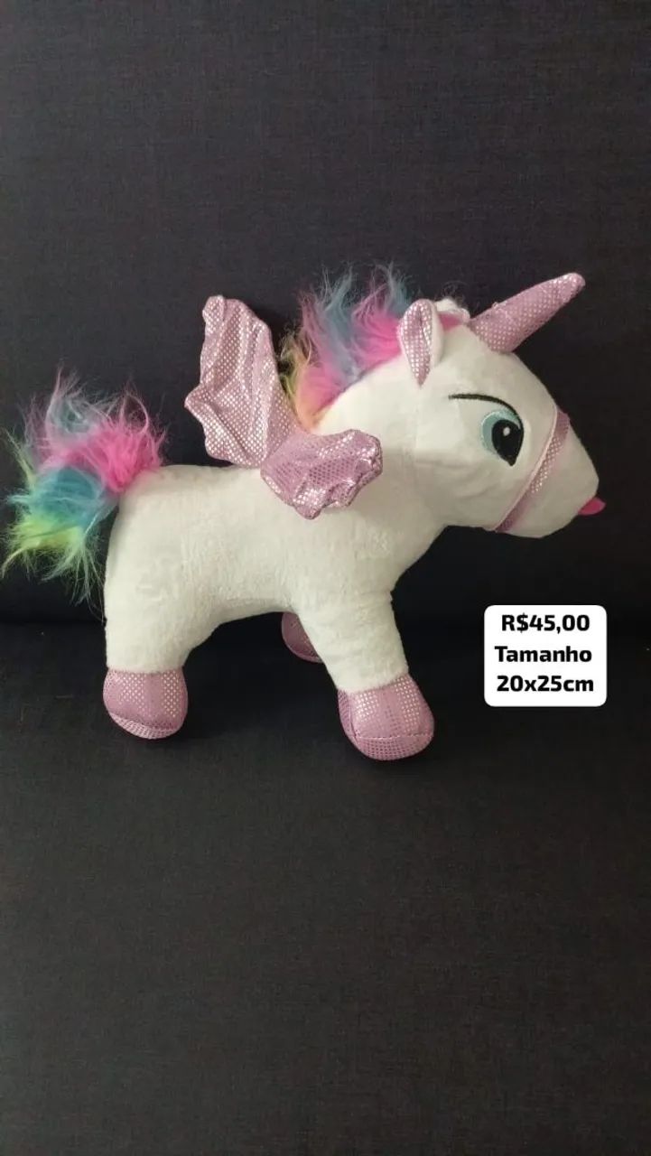 urso de pelúcia do unicórnio
