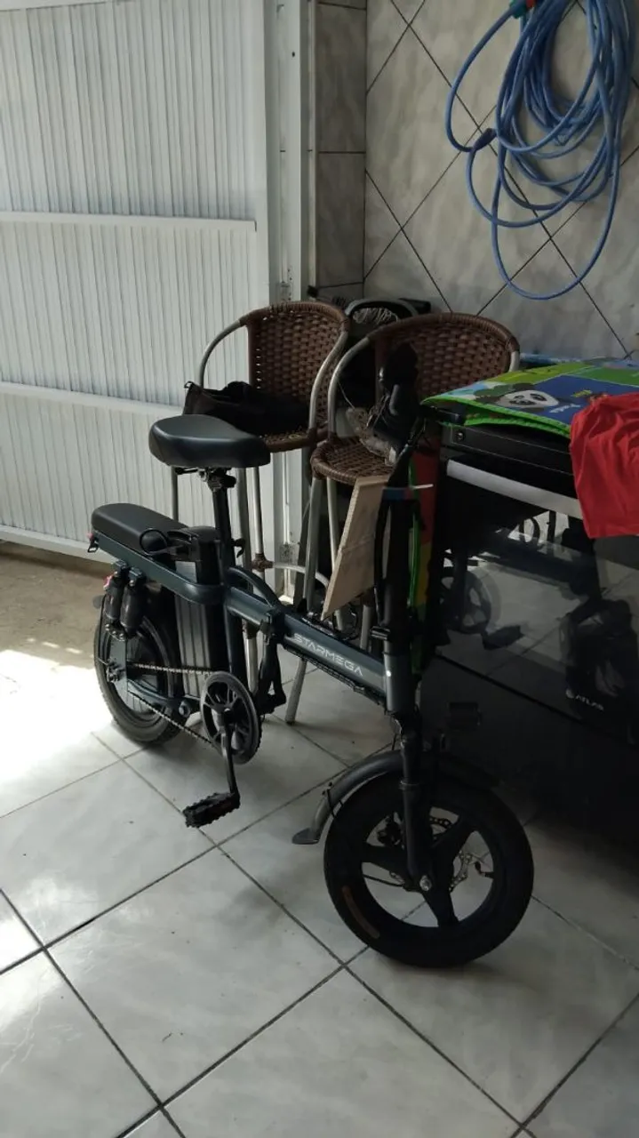 Bicicleta Elétrica Dobrável STARMEGA