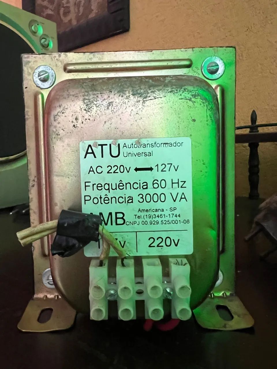 Transformador de 110v para 220v