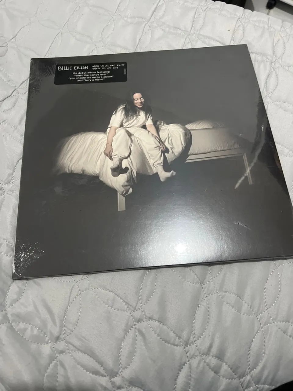 Billie Eilish When We All Fall Asleep, Where Do We Go?  Vinil LEIA - Foto 3