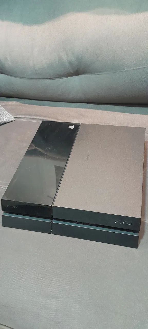 PS4 Fat 500GB Usado - Ótimo Estado + 4 Jogos (Sem Controle) - Foto 4