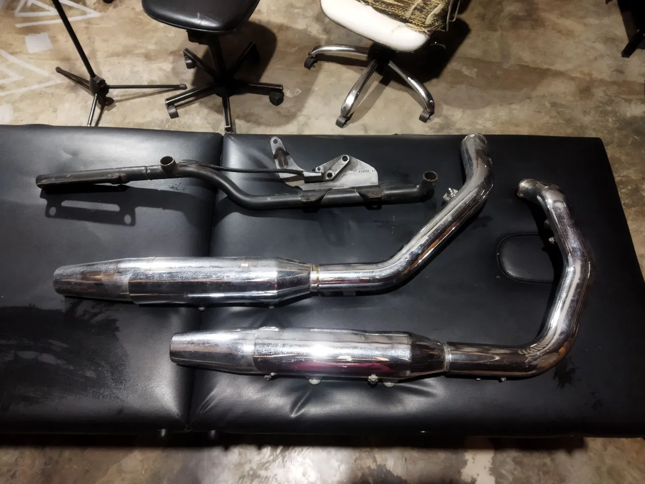 Escapamento Harley Davidson 883 silencioso kit