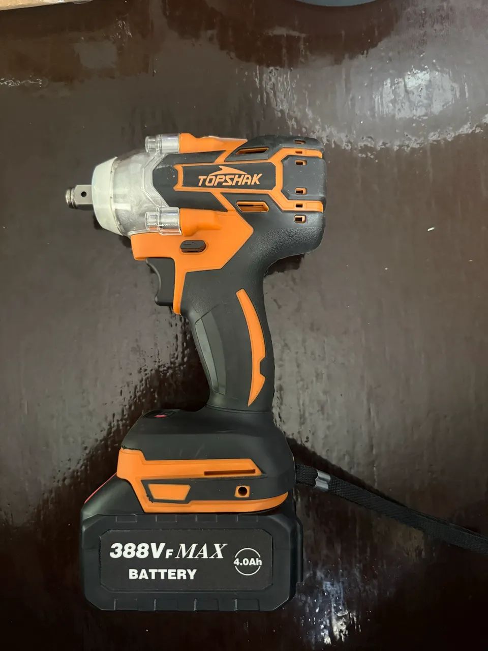 Parafusadeira Chave De Impacto Topshak Ts-pw1 Brushless Laranja